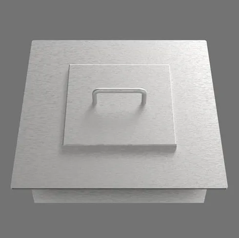 Brûleur bioéthanol manuel carré Braise 40 cm, vue 5 sur 8
