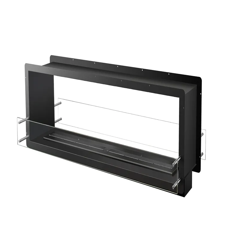 Foyer bioéthanol vitré Cadre 152 cm, vue 7 sur 8