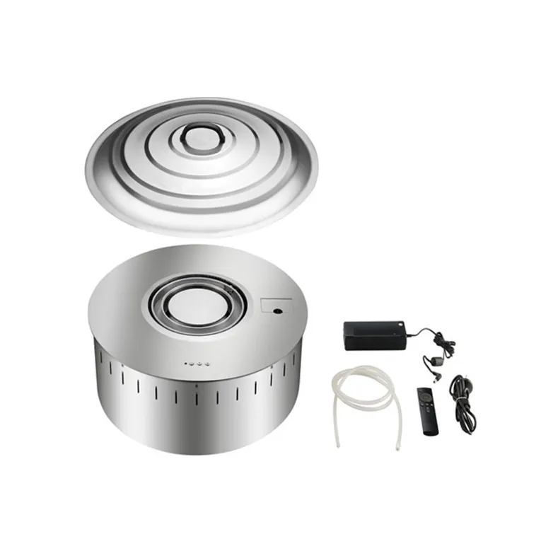 Insert bioéthanol automatique rond Vesta Ø 55 cm, vue 3 sur 4