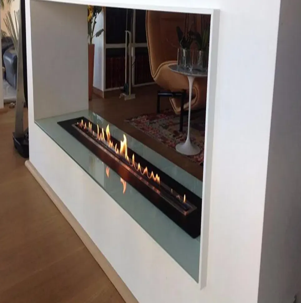 Insert bioéthanol automatique Vesta 152 cm, vue 7 sur 8