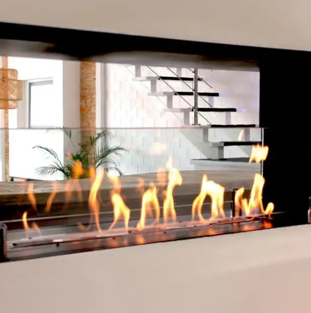 Insert bioéthanol connecté Solis 150 cm